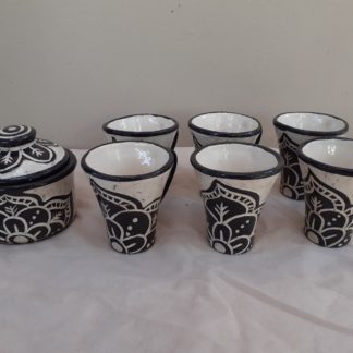 Juego capuchino conico
