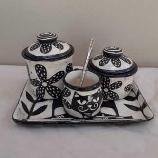 Juego de mate con bandeja