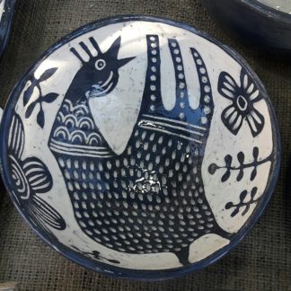 Cuenco mediano esgrafiado